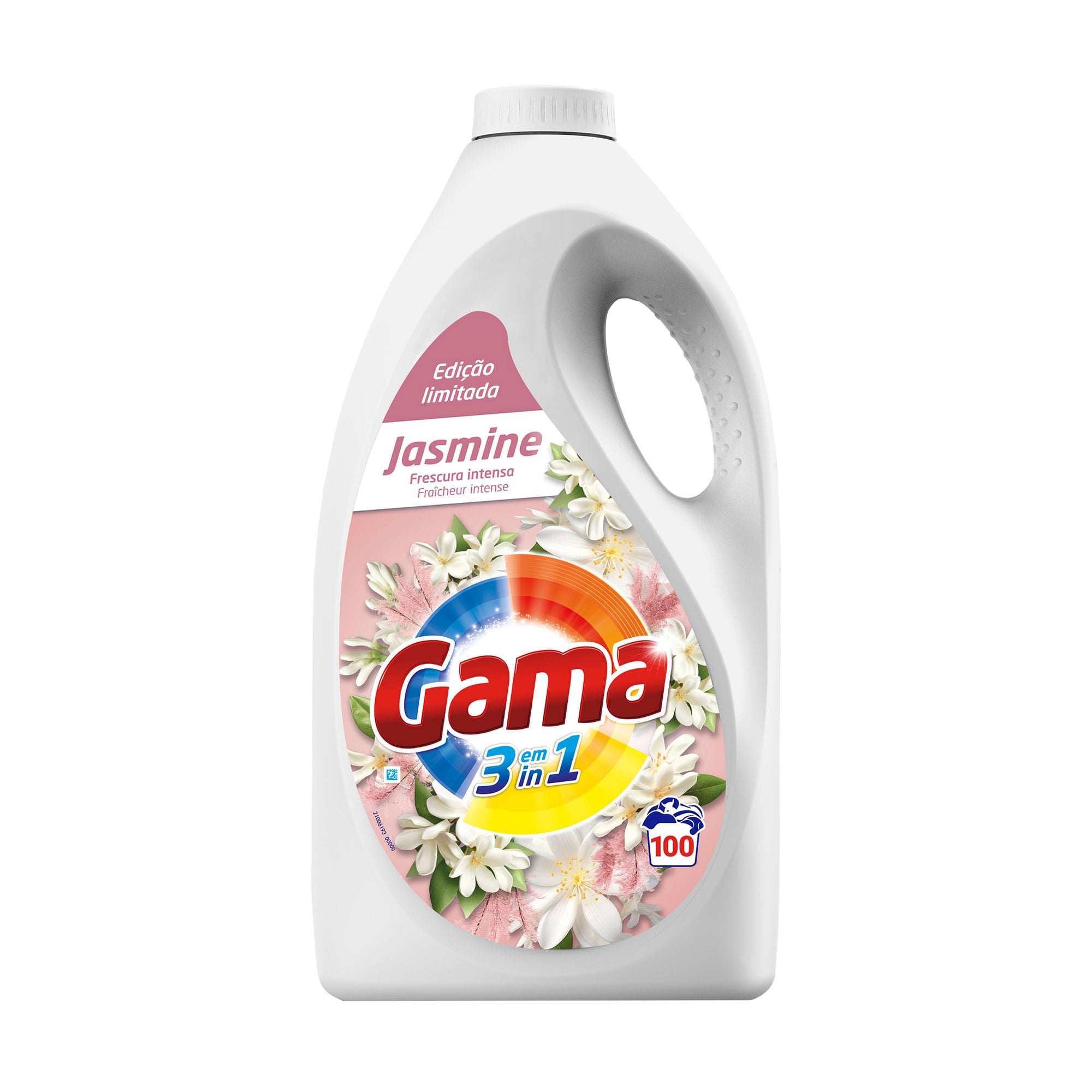 Гель для прання 3 в 1 Gama Jasmine, 100 циклів прання, 4.5 л
